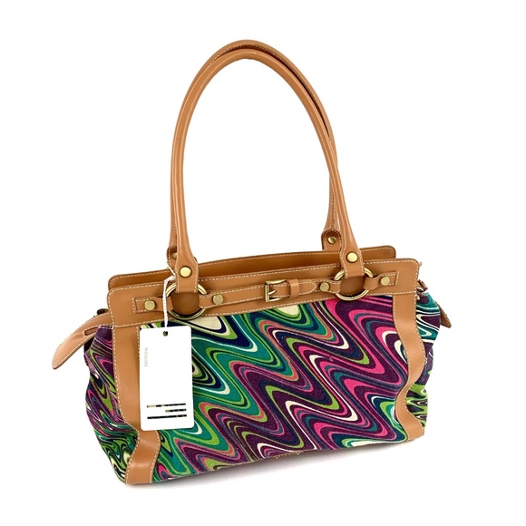 Missoni Handbags - NWT M Missoni cotton satchel handbag